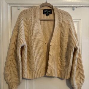 American Eagle wool blend cardigan sweater
